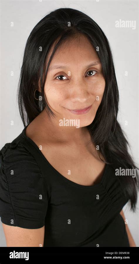 Latina Woman Andian Peruvian Stock Photo Alamy