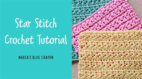 How To Crochet The Star Stitch YouTube