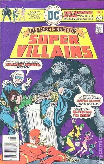 Secret Society Of Super Villains 1976 Comic Books