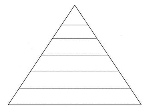 Blank Pyramid Outline