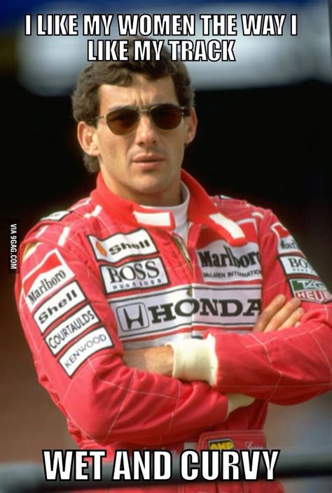 This Was A Real Badass Meme Ayrton Senna Senna Ayrton