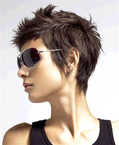 Very Short Hairstyles Spiky Short Haircuts For Women Give