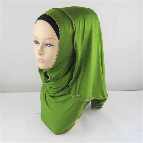Buy New Style Beautiful Muslim Long Scarf Women S Headscarf Hijab Islamic