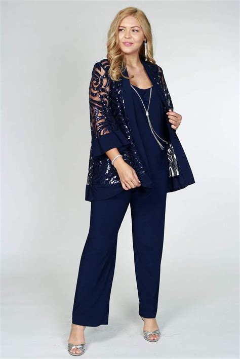 Plus Size Pant Suits Are In Fashion These Days At The Dress Outlet We Have The Best Plus Size