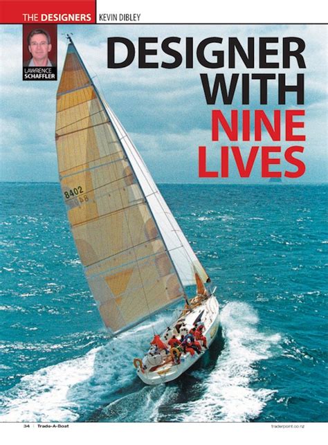 Trade A Boat In The Press Dibley Marine Yacht Design Naval Architects