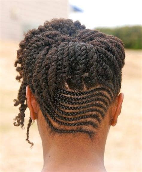 Natural hair protective style cornrows tatyana ali. cornrow on Tumblr