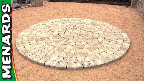 How To Lay Pavers In A Circle Mycoffeepotorg
