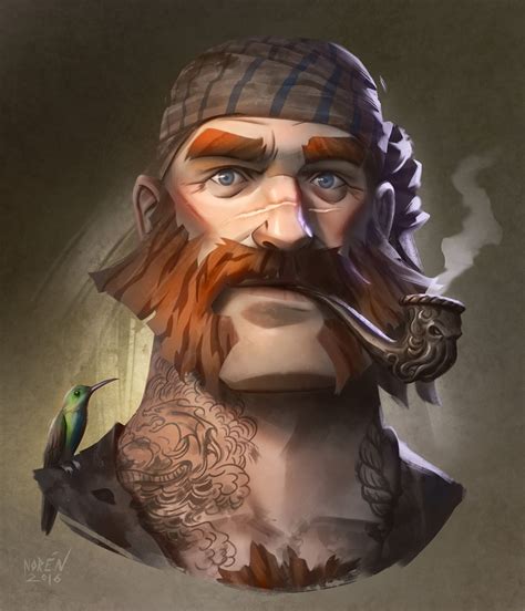Character Portraits Weareadventurers Pirates By Magnus Norén