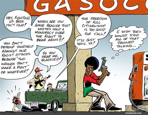The Official Website Of Cartoonist M Rasheed Racist Hostility By Gaslight