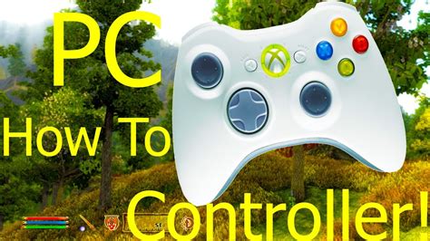 Oblivion Pc Xbox 360 Controller Tutorial How To Xpadder