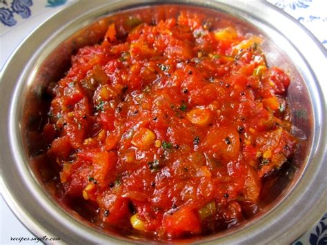 Tomato Chutney Recipe Yummy Recipes