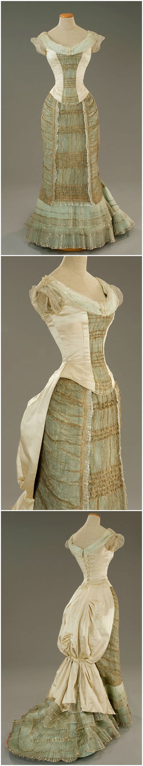 1870s Style Dress Worn By Winona Ryder In The Role Of May Welland In