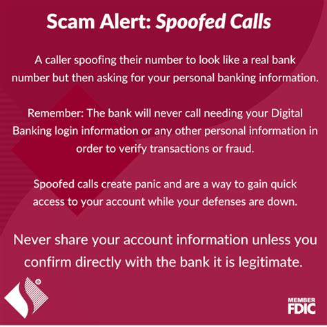 Fraud Alert Spoofed Calls Community Spirit Bank