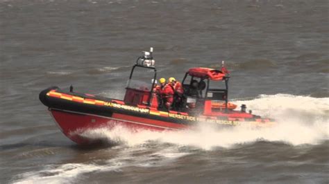 Mersey Side Fire And Rescue Service Marine Rescue Unit Youtube