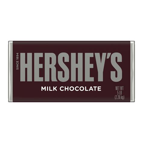 Hersheys Milk Chocolate Candy Bar 80 Oz