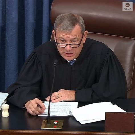 Chief Justice John Roberts Presides Over Senate Impeachment Trial