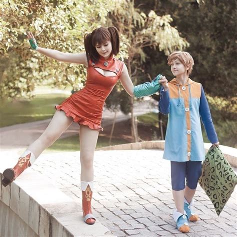 Seven Deadly Sins Cosplay Diane And King Cosplay Outfits Couples