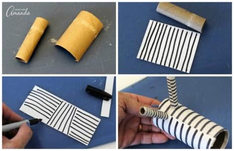 Cardboard Tube Zebra A Great Recycled Project Kids Will Love