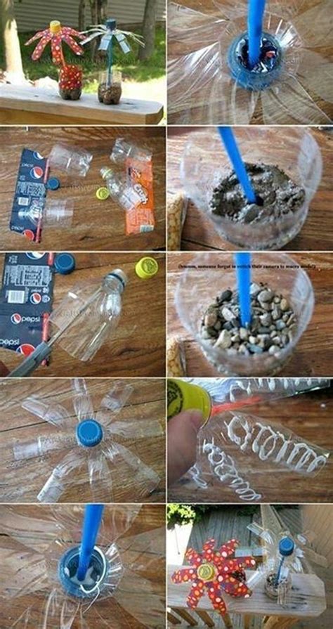 Ways To Reuse And Recycle Empty Plastic Bottles In Your Home Decoration