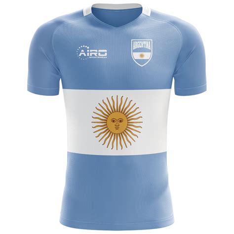 Unauthorized publishing and copying of this website's content and images strictly prohibited! 2020-2021 Argentina Flag Concept Football Shirt (Kids)