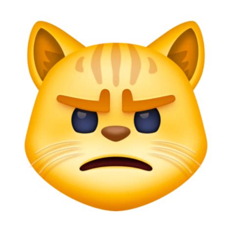 😾 Emoji Pouting Cat Emojis Para Copiar