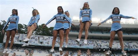 pin by fan of redheads on photo tribute to unc cheerleaders unc fans only carolina girl