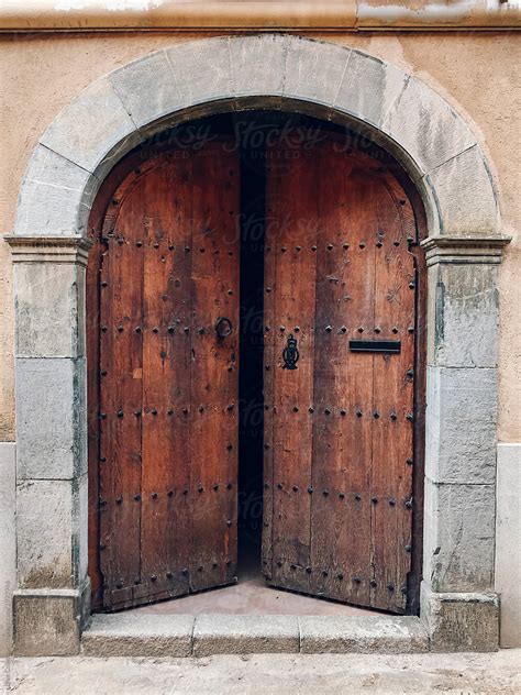 Old Wooden Door Open By Stocksy Contributor Blue Collectors Stocksy