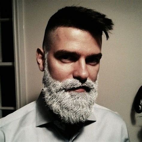 White Beard Barba Pinterest