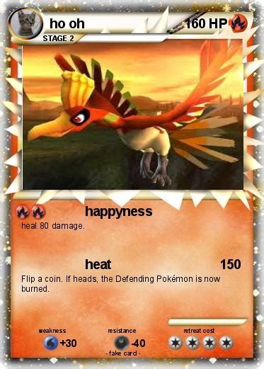 Pokémon Ho Oh 1746 1746 Happyness My Pokemon Card