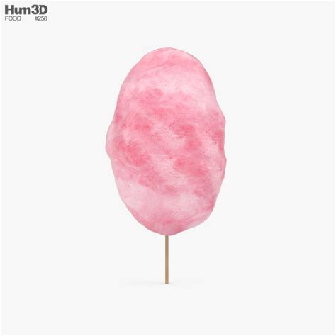 Cotton Candy 3d Model Food On Hum3d
