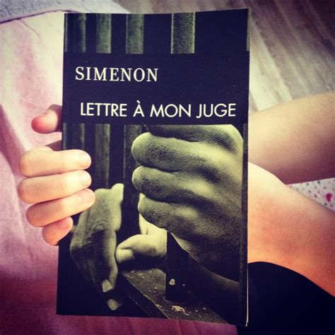 Lettre Mon Juge De Georges Simenon