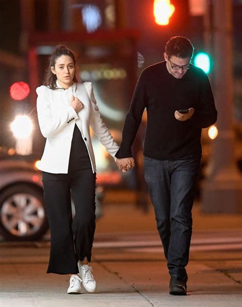 Emmy Rossum Romantic Late Night Stroll With Her Husband In La 04 19 2018 • Celebmafia
