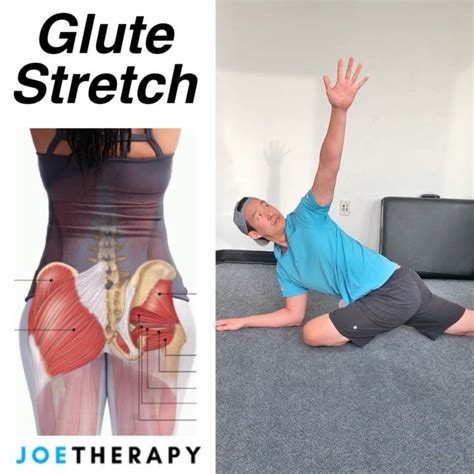 Glute Stretch With A Twist 🤷‍♂️whats Better Than The Pigeon Pose