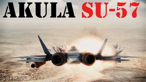 Unleash Devastation Su 57 Akula Fighter Jet Hd Enhanced Edition