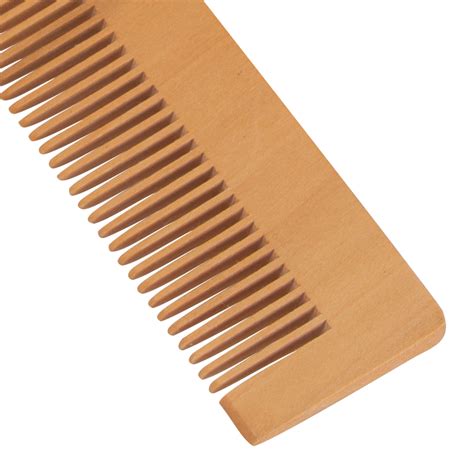 Natural Wooden Hair Comb Bambooandwood