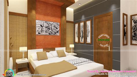 Master And Guest Bedroom Interiors Kerala Home Design And Floor Plans