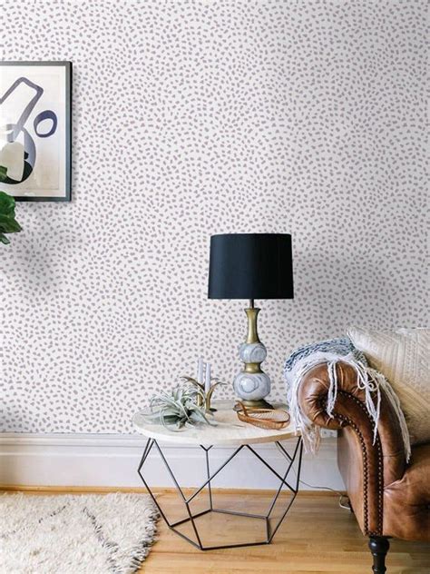 Self Adhesive Cute Spot Pattern Wallpaper Scallop Removable Etsy