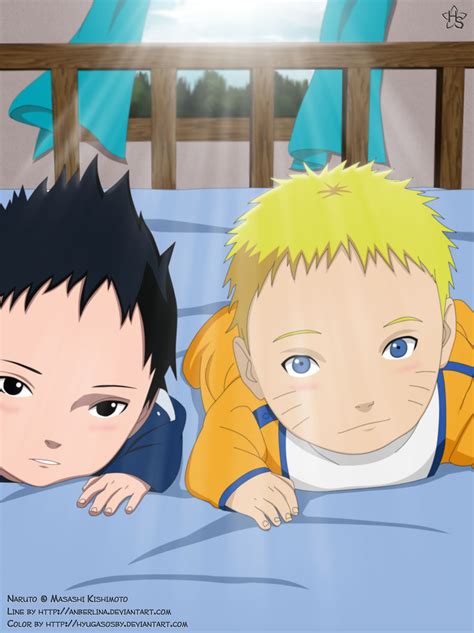 Naruto And Sasuke Babys By Nagadih On Deviantart
