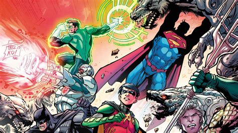 Justice League 1jlm D C Dc Comics Action Fighting