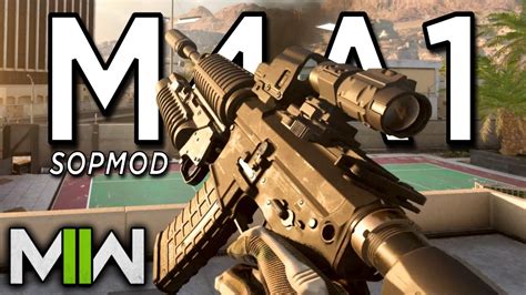 Classic M4a1 Style Sopmod In Modern Warfare Ii Gameplay Youtube