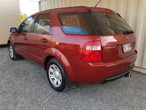 Automatic Awd Ford Territory Suv 2005 Red Used Vehicle Sales