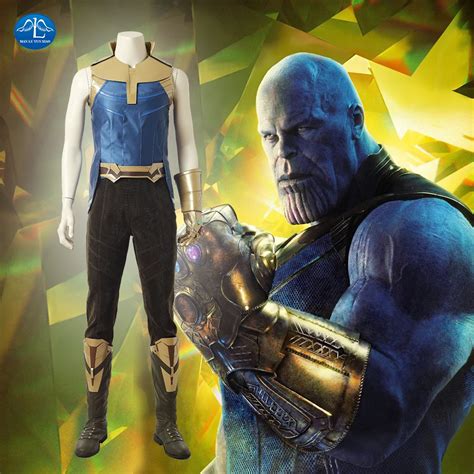 2018 new movie avengers infinity war cosplay costume men villain thanos cosplay costume