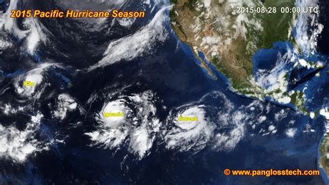 2015 Pacific Hurricane Season Youtube