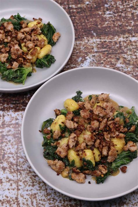 Sausage Kale And Gnocchi One Pot Felly Bull