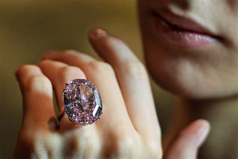 Meet The Pink Star The Most Precious Cut Diamond To Be Ever Auctioned