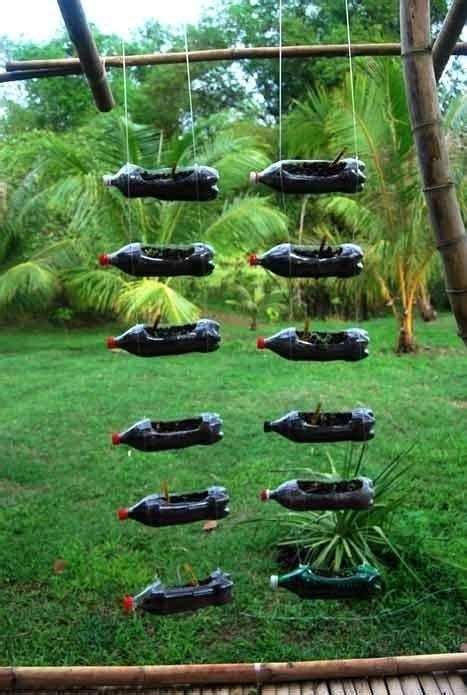 Recycled Plastic Bottle Hanging Planters Recycling Plastic Soda