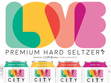 Love City Seltzer Hibiscus Pomegranate 6pk Cans Starfish Market