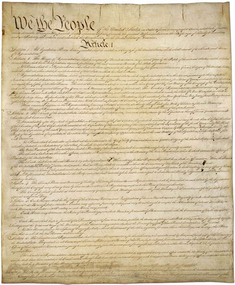 The Constitution Of The United States Complete Full Text High