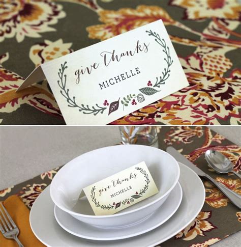 Check spelling or type a new query. Free Printable - Thanksgiving Place Cards | Thanksgiving place cards, Free printables, Place cards