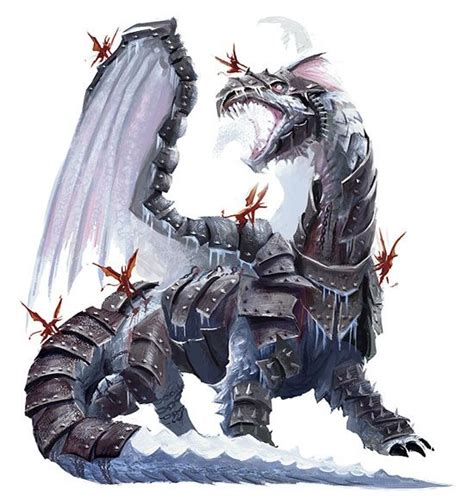 Frostforgedwyrm Chromatic Dragon Dragon Humanoid Sketch